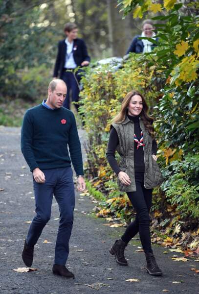 Pour la Cop 26, Kate Middleton et le prince William avait choisi de porter des looks décontractés.