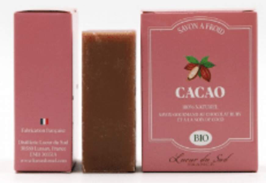 Savon Cacao Ruby, LUEUR DU SUD, 100gr – 5,80€
