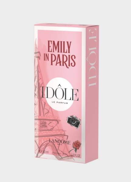 Le parfum Idole de Lancôme se réinvente aux couleurs d'Emily in Paris