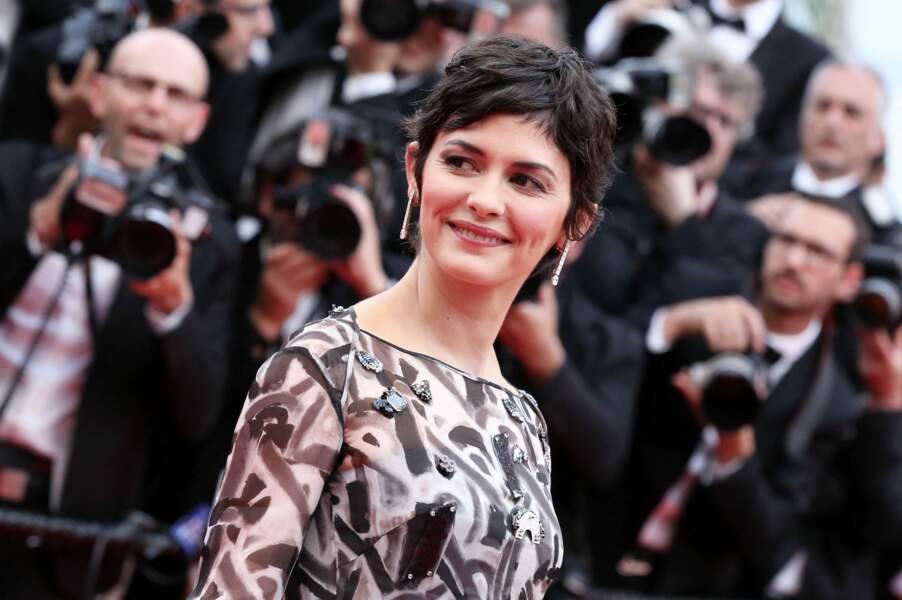 Audrey Tautou au 67 ème Festival du film de Cannes, le 14 mai 2014. 