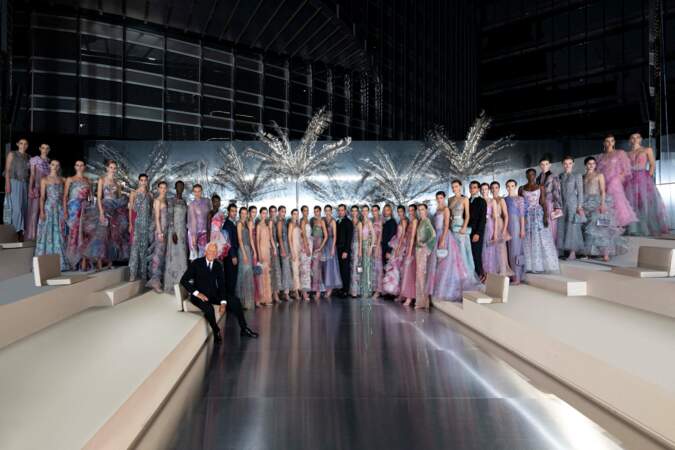 Défilé de mode "Giorgio Armani - One Night Only" à Dubaï, le 26 octobre 2021.v