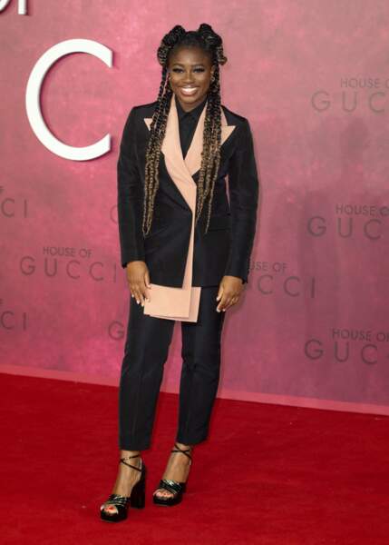 Clara Amfo à la première du film "House Of Gucci" à Los Angeles, le 9 novembre 2021.