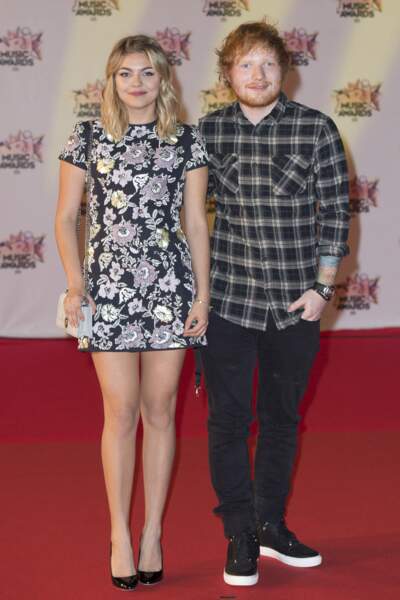 Louane Emera et Ed Sheeran aux NRJ Music Awards 2015 