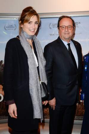 Julie Gayet et François Hollande à Paris le 26 janvier 2018