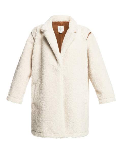 Manteau façon peau lainée Sweet Escape, Billabong, 170€