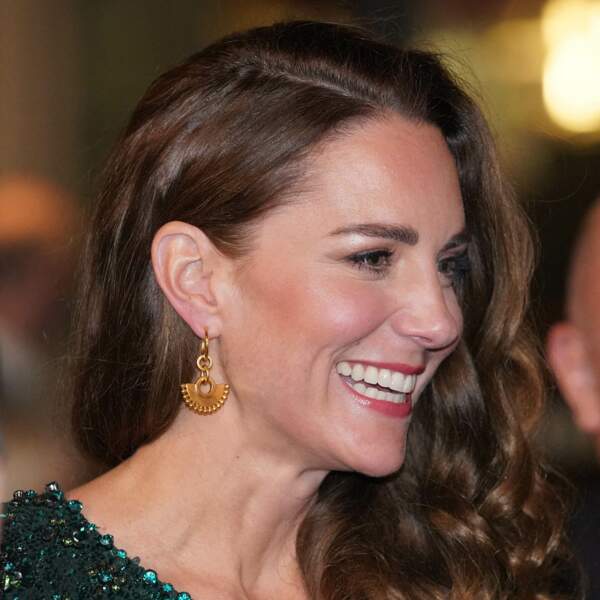 Kate Middleton assiste au Royal Variety Performance au Royal Albert Hall de Londres, Royaume Uni, le 18 novembre 2021.