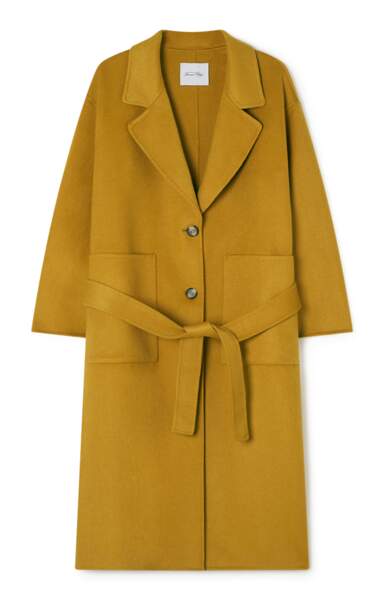 Manteau long ample manches longues, American Vintage, 375€