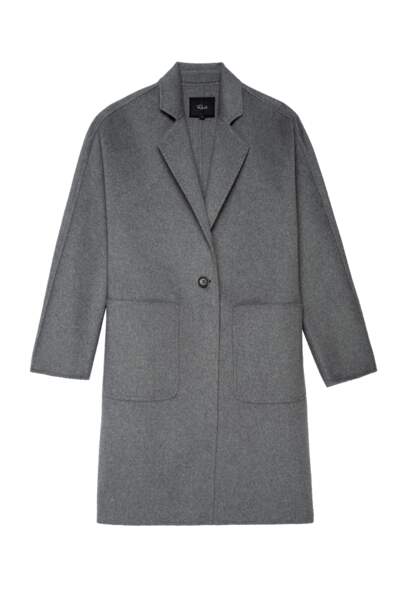 Manteau à large poches en laine mélangée, Rails, 348€