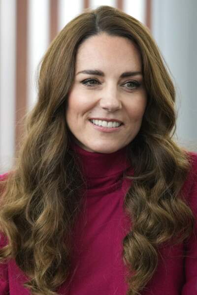 Kate Middleton et une belle cascade de cheveux
