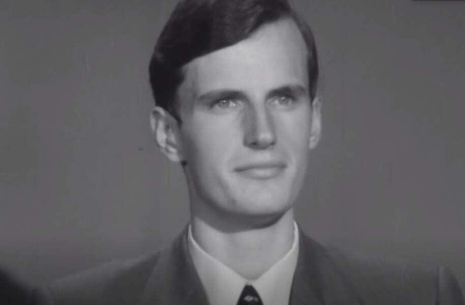 Michel Barnier à 20 ans. 