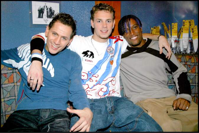 Les Linkup, ancien boys band vainqueur de l'émission Popstars en 2003, composé d'M Pokora , Lionel Tim et Otis. 