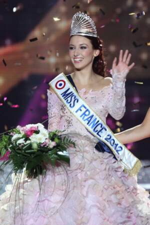 Le 3 décembre 2011, Delphine Wespiser était couronnée Miss France 2012, à Brest.