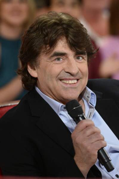 Claude Barzotti a participé à l'émission "Vivement Dimanche" aux côtés de Michel Drucker , à Paris, le 18 mai 2014.