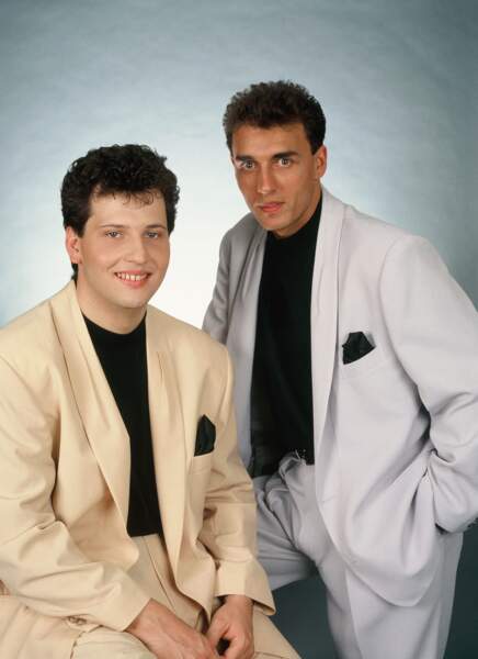 Sacha Goëller et William Picard ont marqué les années 80 avec le groupe "Début de soirée," sorti en 1984.
