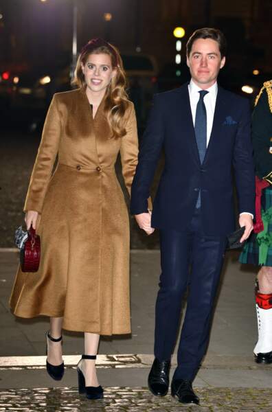 La princesse Beatrice, duchesse d'York et son mari Edoardo Mapelli Mozzi : deux jeunes parents heureux
