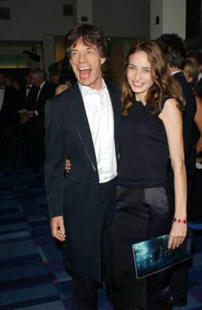 Mick Jagger est papa de 7 enfants, ici avec Elizabeth
