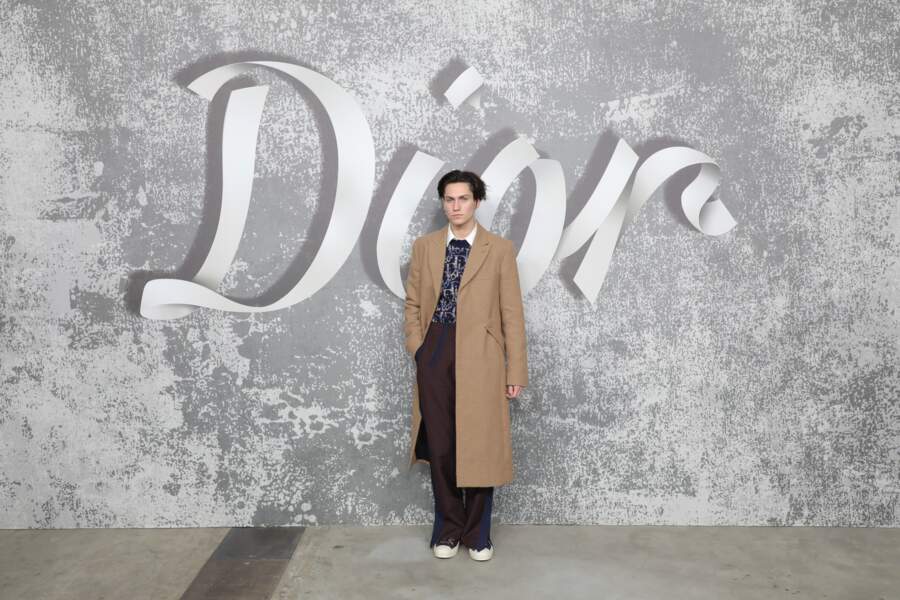 Chase Hudson au défilé Dior Hommes Automne-Hiver 2021/2022
