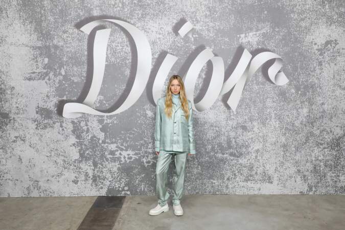 Lila Grace Moss au défilé Dior Hommes Automne-Hiver 2021/2022