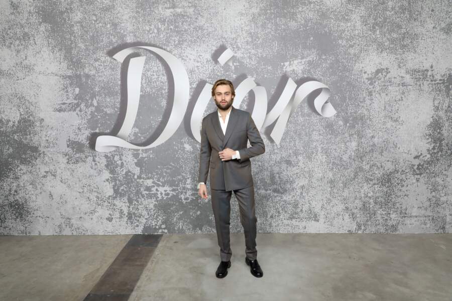 Douglas Booth au défilé Dior Hommes Automne-Hiver 2021/2022