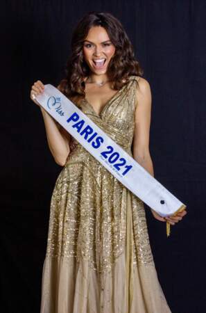 Diane Leyre remporte l'élection de Miss Paris 2021.