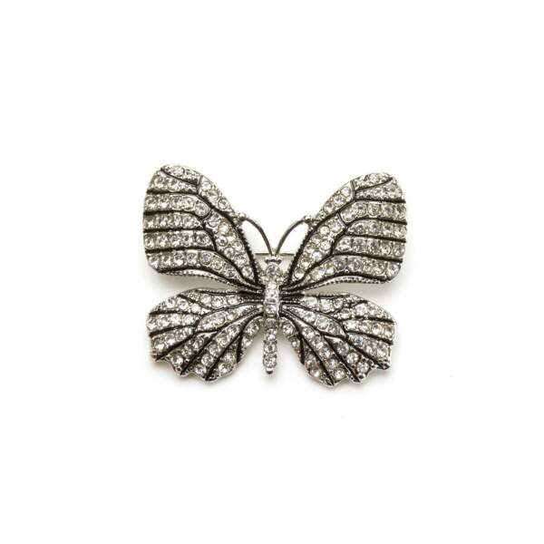 Broche papillon à strass, La Redoute Collections, 19,99€