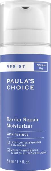 Crème de nuit Réparatrice  Resist Anti-Aging, Paula's Choice, 39€ les 50ml sur paulaschoice.fr
