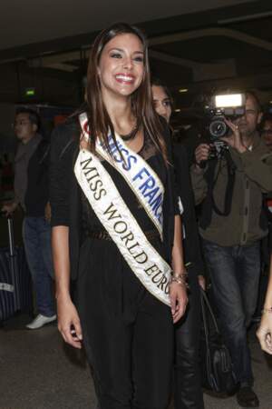 Marine Lorphelin a participé au concours de Miss Monde 2013