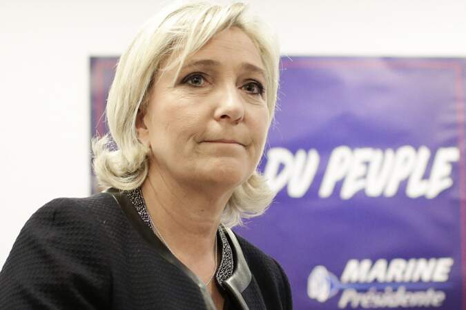 Marine Le Pen en 2016