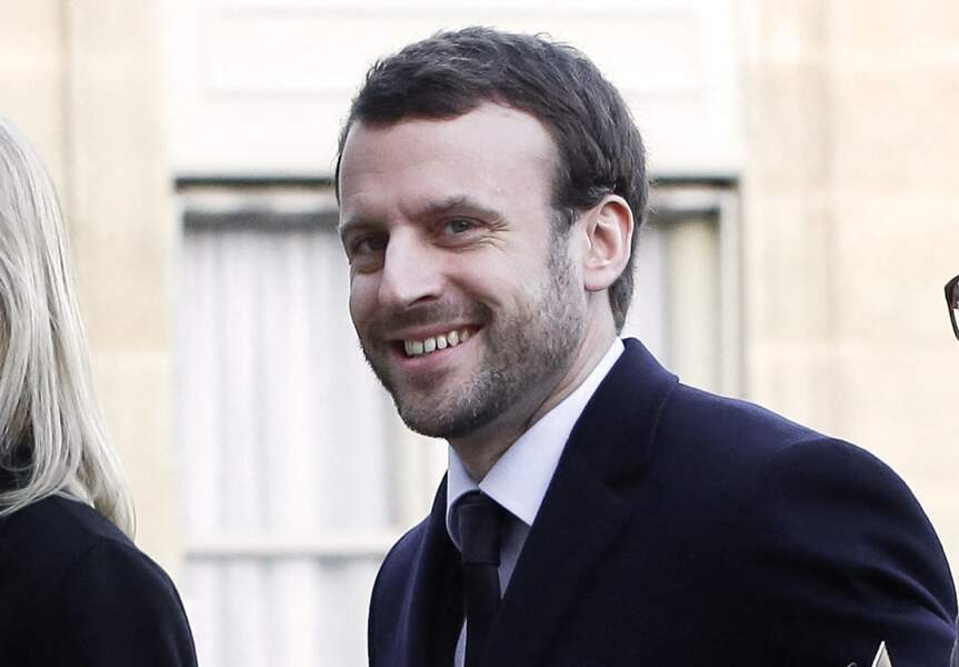 Emmanuel Macron et sa barbe