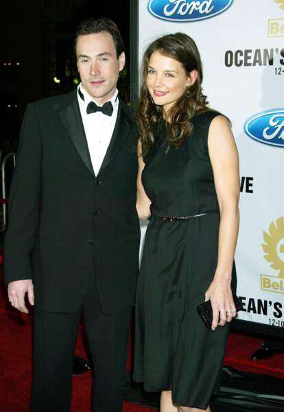 Katie Holmes et Chris Kleun, à Los Angeles pour l'avant-première d'Ocean's Twelve