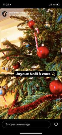 Marlène Schiappa n'a pas manqué de souhaiter aux Français un joyeux Noël. 