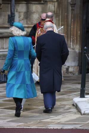 Le Prince Charles et Camilla sont prêts pour la messe de Noël.
