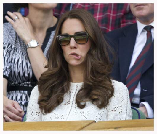 Kate Middleton au tournoi de tennis de Wimbledon en 2014 