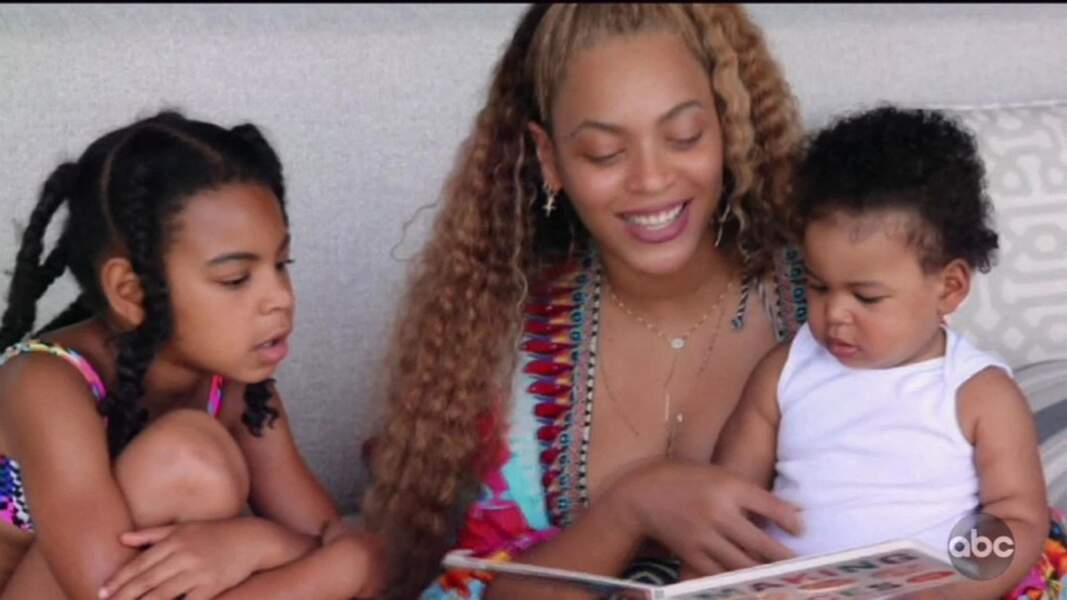 Dans le documentaire Making the Gift sur ABC,  Beyonce dévoile des images de ses trois enfants