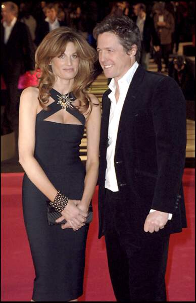 Hugh Grant et Jemima Khan en 2007