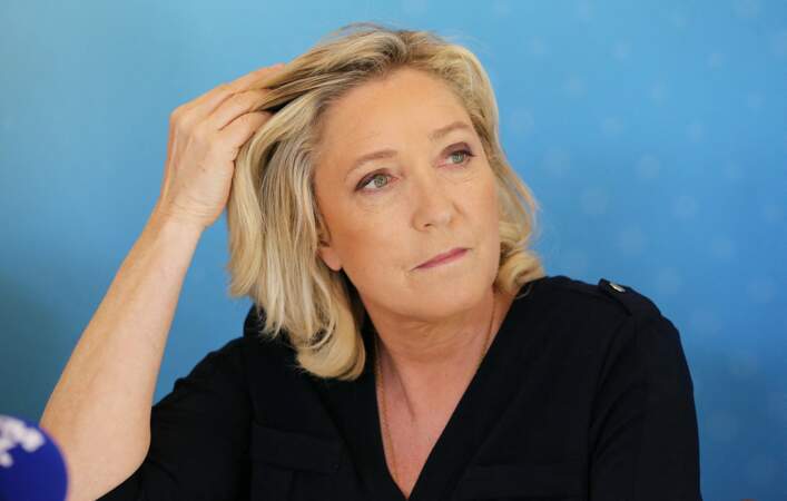 Marine Le Pen en Seine-et-Marne, le 18 juin 2021