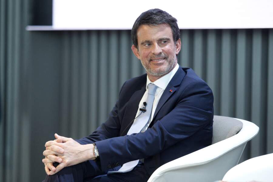Manuel Valls à Madrid, le 19 avril 2018