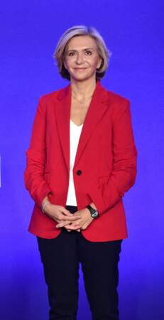 Valérie Pécresse au siège du parti Les Républicains à Paris, le 4 décembre 2021