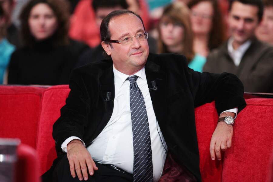 François Hollande dans l'émission "Vivement Dimanche" en 2010