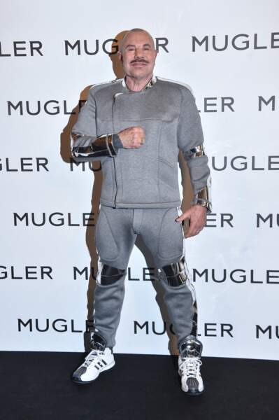 Thierry Manfred Mugler en 2021 pour l'exposition "Thierry Mugler: couturissime" au Musée des Arts Décoratifs (MAD) 