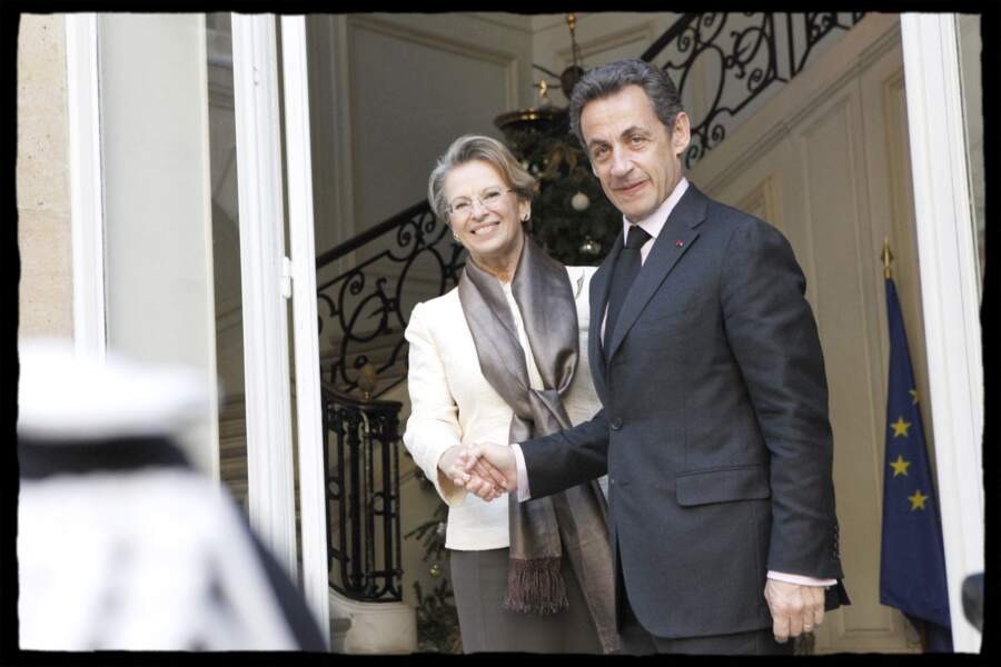 Michèle Alliot-Marie, la fidèle ministre de Nicolas Sarkozy (2010)