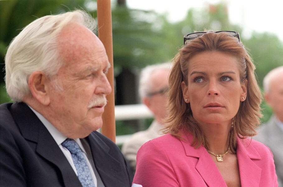 Stéphanie de Monaco et Rainier III (1999)