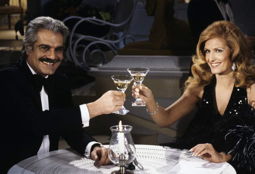 Dalida et son ami Omar Sharif (1981)