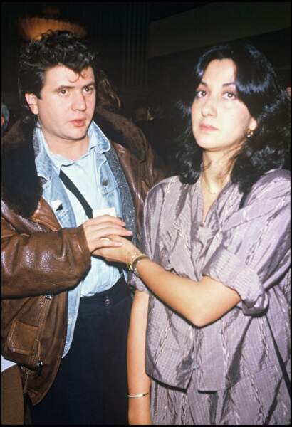 Daniel Balavoine et sa dernière compagne Corinne (1984)