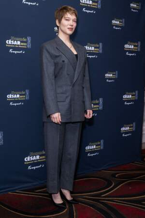 Léa Seydoux (en Louis Vuitton), nommée dans la catégorie meilleure actrice pour France, de Bruno Dumont