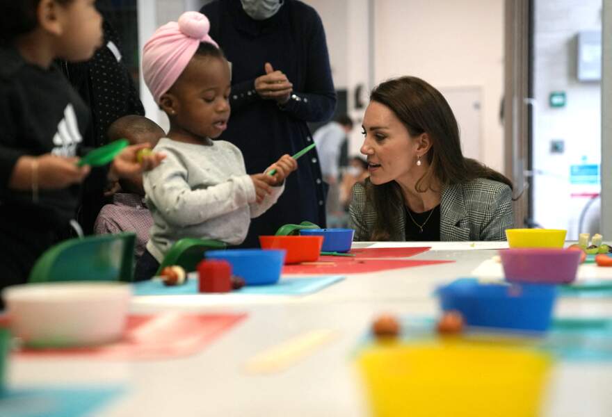Kate Middleton très investie pour la santé mentale et le bien-être des familles
