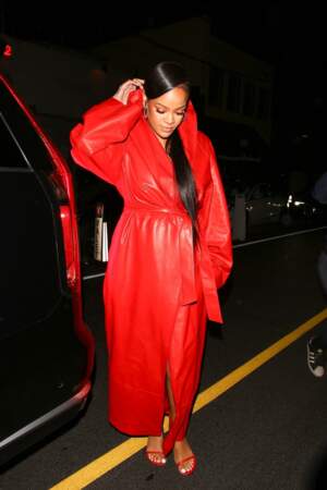 Rihanna le 12 février 2022 à Los Angeles