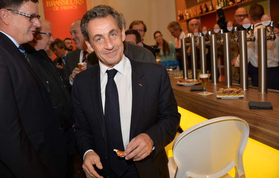 Nicolas Sarkozy au Salon de l'Agriculture le 25 février 2015