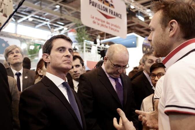 Manuel Valls au Salon de l'Agriculture le 29 février 2016