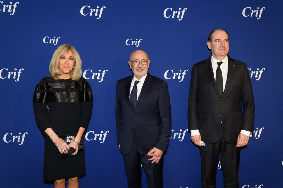 Brigitte Macron, Francis Kalifat et Jean Castex prennent la pose
